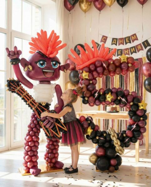 Рок тролль с цифрой