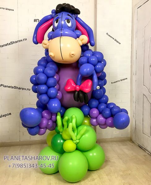 Ушастик из шаров