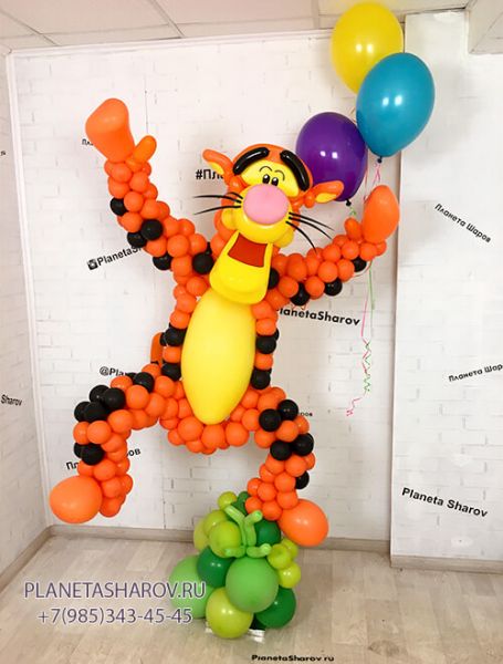 Тигруля из шаров