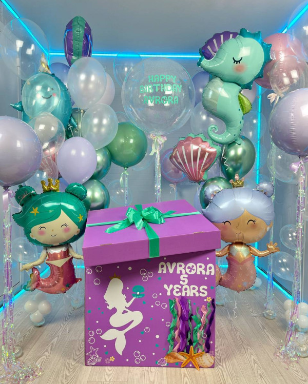 Подводный мир из шаров