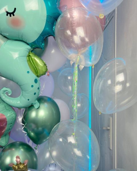 Подводный мир из шаров