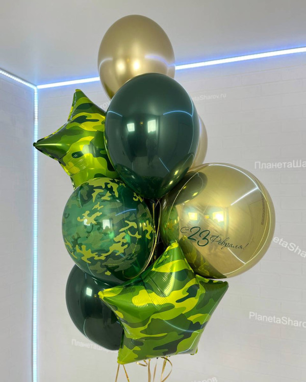 Фонтан шаров на дембель