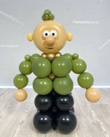 Солдатик из шаров дёшево
