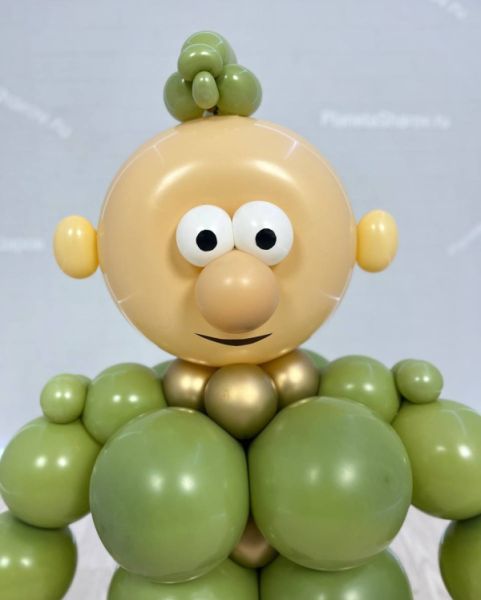 Солдатик из шаров дёшево