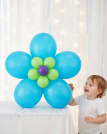 Цветы из шаров