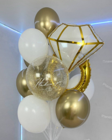 Царский фонтан из шаров