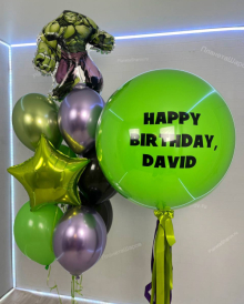 Шары в стиле Халка