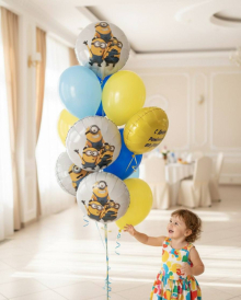 Шары в стиле Миньонов