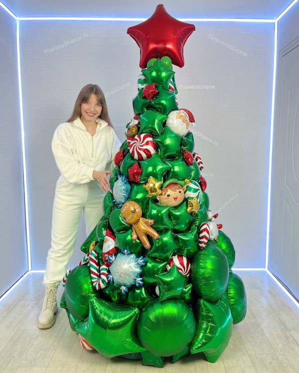 Ёлочка из звёзд