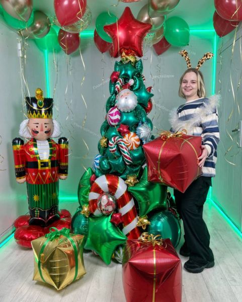 Ёлочка из звёзд