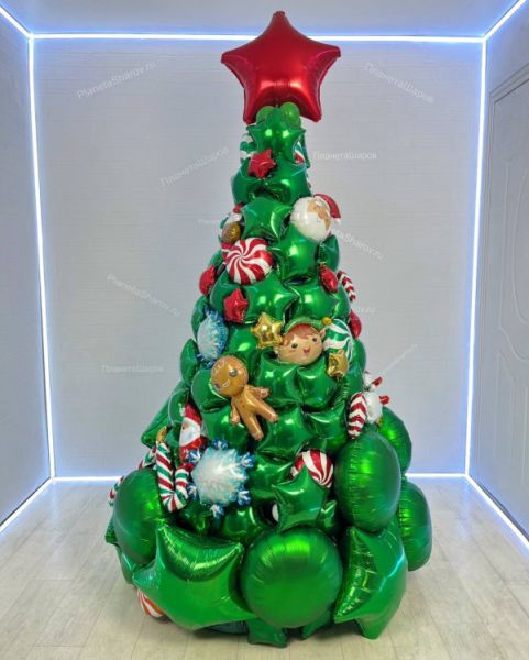 Ёлочка из звёзд