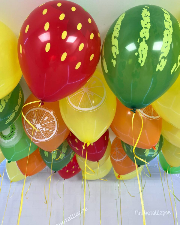 Шары фрукты 