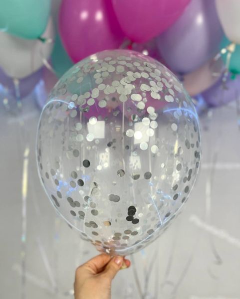 Шары нежного цвета