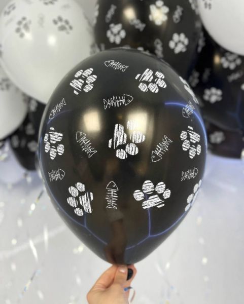 Шары кошачьи лапки