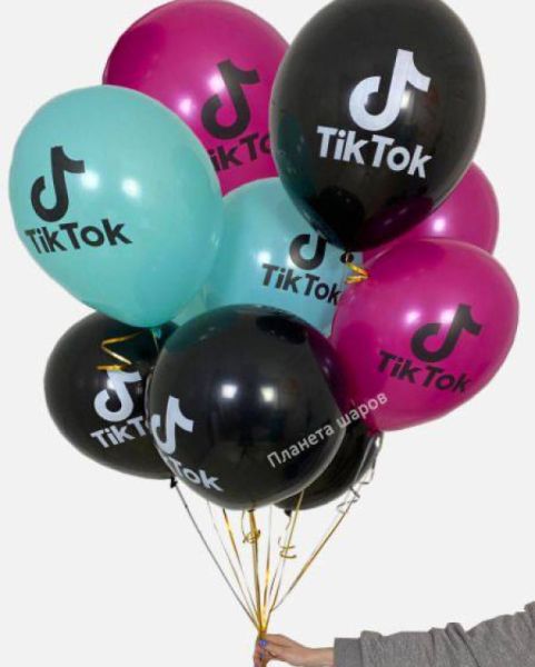 Шары в стиле тик ток