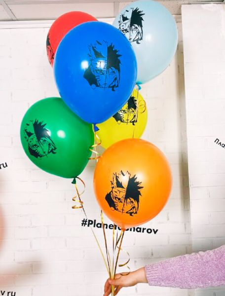 Шары с аниме персонажем
