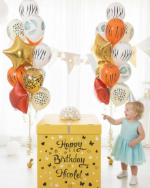 Коробка в стиле сафари 