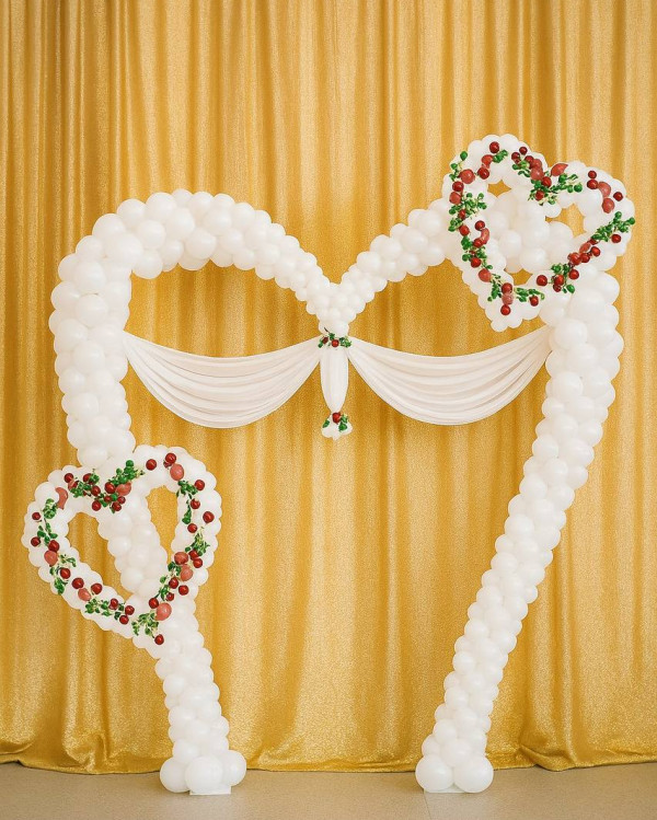 Свадебная арка из шаров