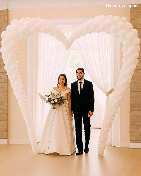 Арка в виде сердца