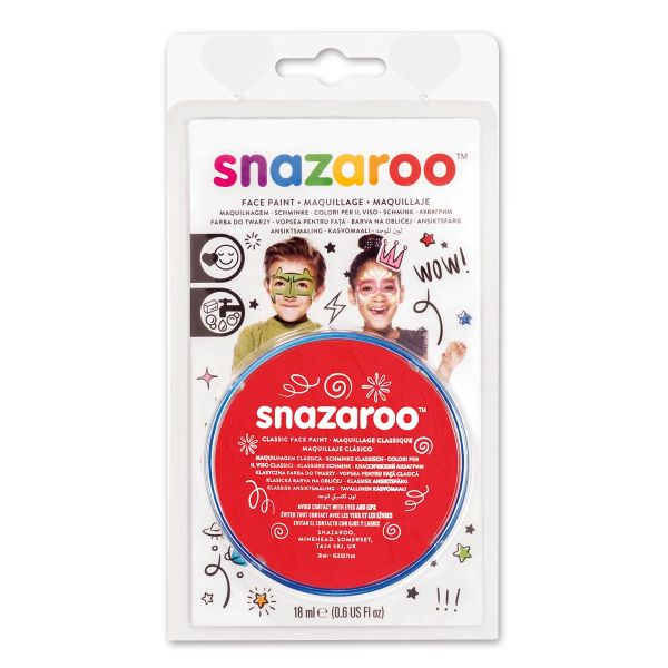 Аквагрим BRIGHT RED блистер 18мл/Sn