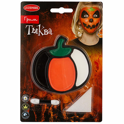 Грим HWN Тыква 4цв 10,2гр +спонж +апплик