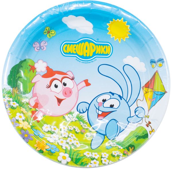 Тарелка Смешарики 17см 8шт/A