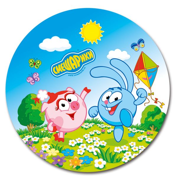 Тарелка Смешарики 17см 8шт/A