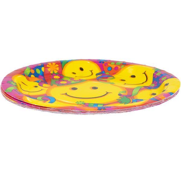 Тарелка Улыбки 17см 8шт/A
