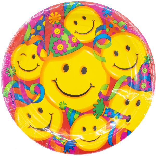 Тарелка Улыбки 17см 8шт/A