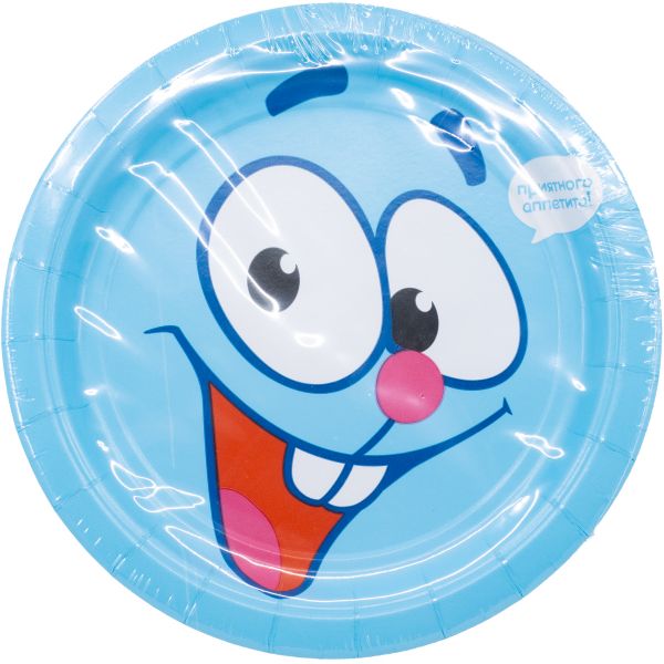 Тарелка Смешарики Крош 17см 8шт/A