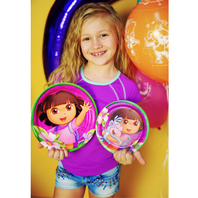 Тарелка Даша-путешественница 17см 8шт/A