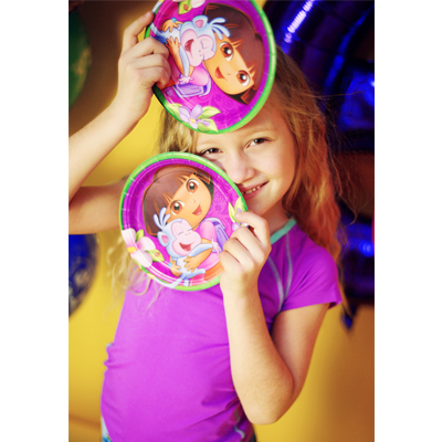 Тарелка Даша-путешественница 17см 8шт/A