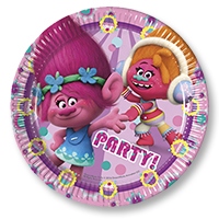 Тарелка Тролли 23см 8шт/P