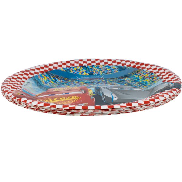 Тарелка Тачки 3 20см 8шт/Р