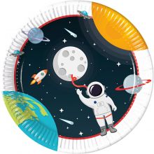 Тарелка Открытый Космос 23см 8шт/Р