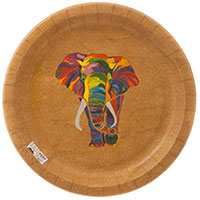 Тарелка ЭКО Слон Радужный 23см 8шт/P