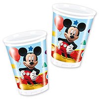 Стакан пласт Микки игривый 200мл 8шт/Р