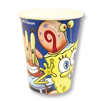 Стакан Губка Боб 8шт/A