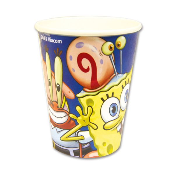 Стакан Губка Боб 8шт/A