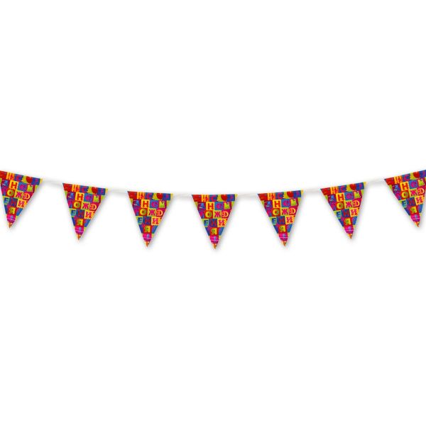 Гирлянда-вымп С ДР Мозаика 360см/G