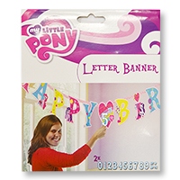 Гирлянда-буквы НВ My Little Pony 1,8м/A
