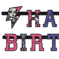 Гирлянда-буквы НВ Monster High 1,8м/A