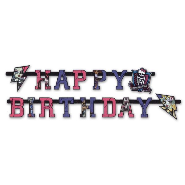 Гирлянда-буквы НВ Monster High 1,8м/A