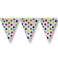 Гирлянда-вымп Горошек мульти 360см/G