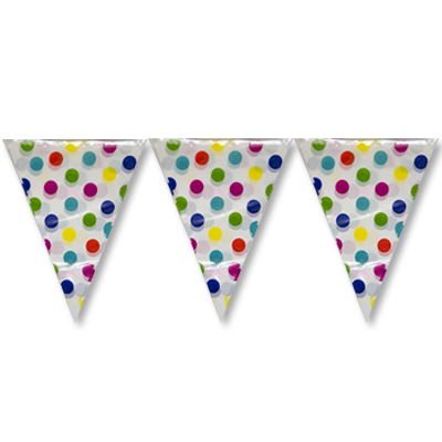 Гирлянда-вымп Горошек мульти 360см/G