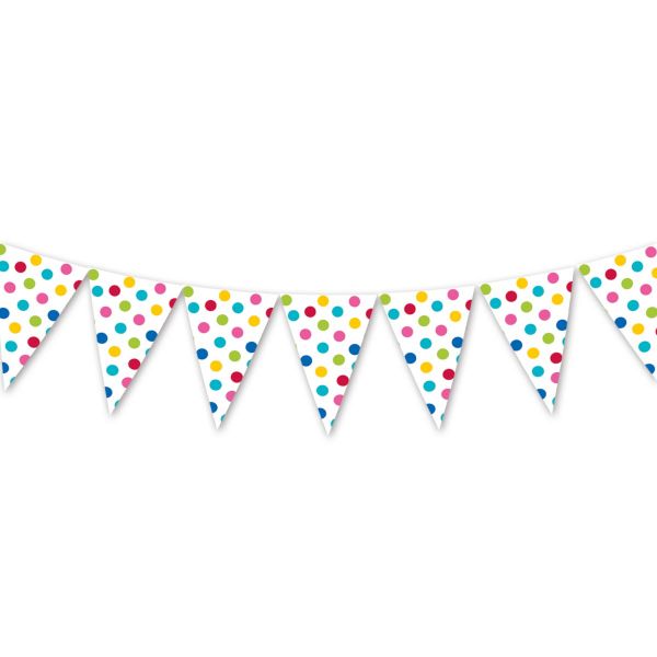 Гирлянда-вымп Горошек мульти 360см/G