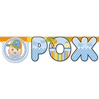 Гирл-буквы С ДР Малыш мальчик 210см/М