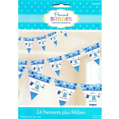 Гирл-вымпел С Рождением Малыш 300см/А