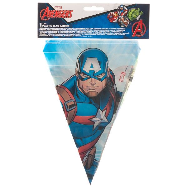 Гирлянда-вымпел Мстители 2,3м/Р