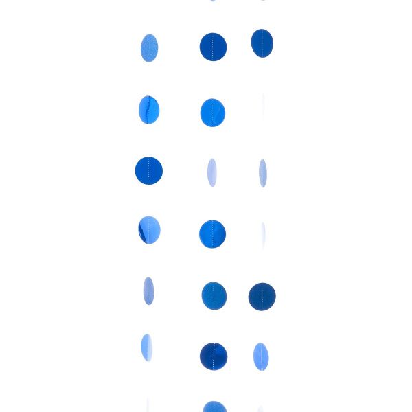 Гирлянда Круги Ryl Blue блеск 2,1м 6шт/A